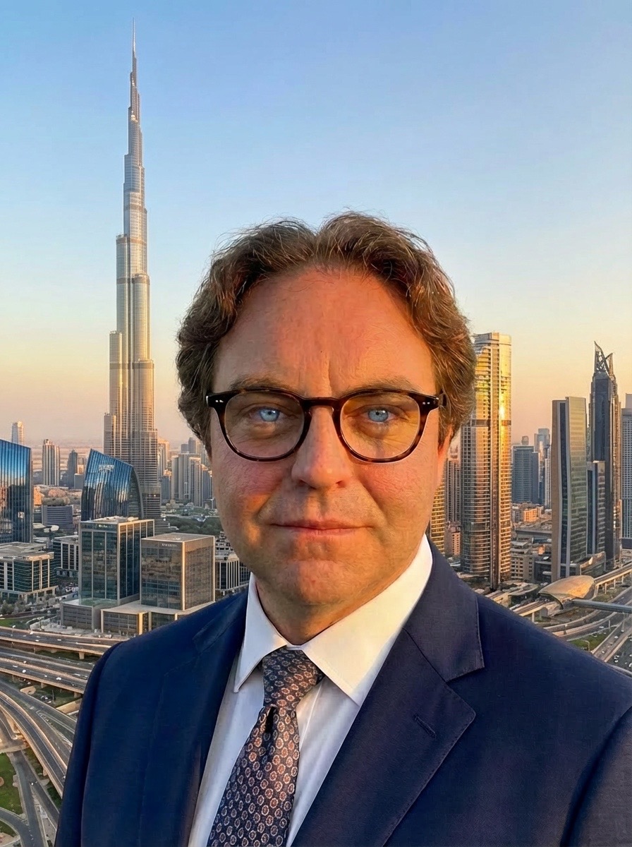Portrait of Dr. Michail Lazos in Dubai