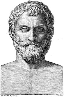 Portrait of Thales of Miletus